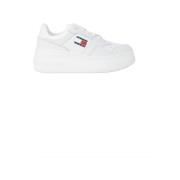 Tommy Jeans Retro Basket Sneakers White, Dam