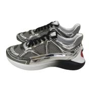 Love Moschino Spegel Effekt Sneakers Gray, Dam