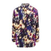 Isabel Marant Multifärgad Skjorta med Knappar Multicolor, Herr