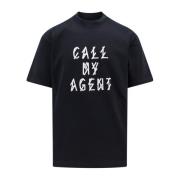 44 Label Group Svart Oversize T-Shirt Black, Herr