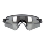 Oakley Sportiga Solglasögon med Bred Passform Black, Unisex