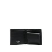 Valentino Garavani Svart Vltn Billfold Plånbok Black, Herr