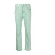 Jacob Cohën Slim-Fit Damjeans med Inre Detaljer Green, Dam