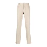 PT Torino Cropped Trousers Beige, Herr