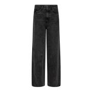 Co'Couture Vidseam Svarta Jeans Black, Dam