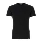 Dsquared2 Svart bomull T-shirt set Black, Herr