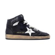 Golden Goose ‘Sky Star’ höga sneakers Black, Herr