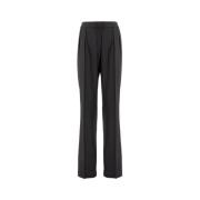 Fabiana Filippi Slim-fit Trousers Black, Dam