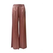 Gianluca Capannolo Wide Trousers Pink, Dam