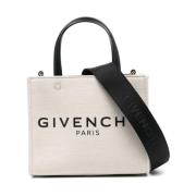 Givenchy Beige/Svart G-Tote Mini Beige, Dam