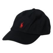 Polo Ralph Lauren Baseball Cap i Chino Black, Herr