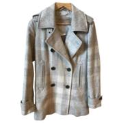 Burberry Vintage Pre-owned Bomull ytterklder Gray, Dam