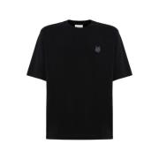 Maison Kitsuné Ikonisk Färgmatchande T-Shirt Black, Herr