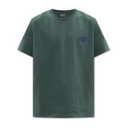 A.p.c. Raymond T-shirt med logotyp Green, Herr