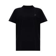 Golden Goose Cotton Logo T-Shirt Black, Dam