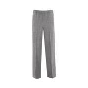 Fabiana Filippi Slim-fit Trousers Gray, Dam