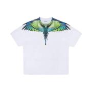 Marcelo Burlon Wings Basic T-Shirt White, Herr