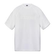 Jacquemus Typo T-shirt med logotyp White, Herr