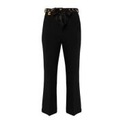 Elisabetta Franchi Svarta Byxor Black, Dam