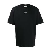 Drole de Monsieur Svart T-Shirt - Klassisk Stil Black, Herr