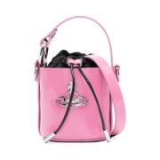 Vivienne Westwood Flamingo Pink Mini Daisy Bucket Väska Pink, Dam