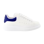 Alexander McQueen Oversized Bicolor Läder Sneakers Blue, Dam