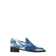 Ninamounah Tie-Dye Denim Loafers Blue, Herr