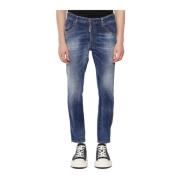 Dsquared2 Slim-Fit Skater Jeans Blue, Herr