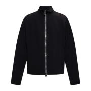 Alexander McQueen Jacka med ståkrage Black, Herr