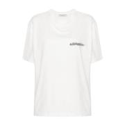 Alessandra Rich Vita T-shirts & Polos för kvinnor White, Dam