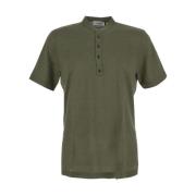 Lardini Linne T-shirt Green, Herr