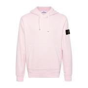 Stone Island Rosa Sweatshirts för Män Pink, Herr