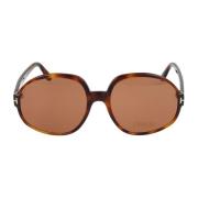 Tom Ford Stiliga solglasögon Ft0991 Brown, Unisex