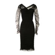 Dolce & Gabbana Svart klänning för kvinnor Black, Dam