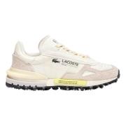 Lacoste Vintage Nylon Elite Active Sneakers White, Dam