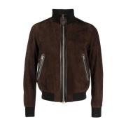 Tom Ford Mocka bomberjacka Brown, Herr