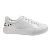 Givenchy City Sport Sneakers i Vit White, Dam
