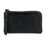 Marc Jacobs Utility Snapshot Multi Wallet i svart läder Black, Dam