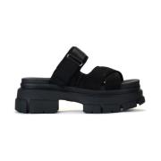 UGG Svart Ashton Nubuck Sandal Black, Dam