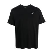 Coperni Svart broderad logotyp T-shirt Black, Dam