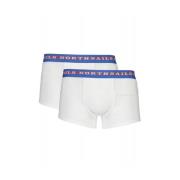 North Sails Ekologiska stretchboxershorts i bomull White, Herr