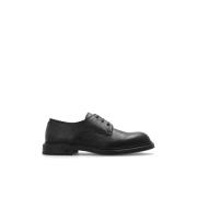 Emporio Armani Leather shoes Black, Herr