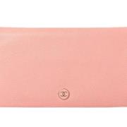 Chanel Vintage Pre-owned Laeder plnbcker Pink, Dam