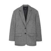 Anine Bing Quinn Blazer Gray, Dam