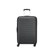 Delsey Lätt unisex resväska med TSA-lås Black, Unisex
