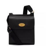 Mulberry Svart & Guld Antony Väska Black, Dam