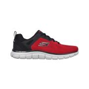 Skechers Herrskor i textil/syntetiskt material Red, Herr