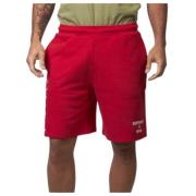 Superdry Herr Sport Shorts Red, Herr