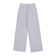 Nike Phoenix Fleece Wide-Leg Pant för kvinnor Gray, Dam