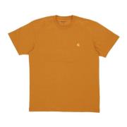 Carhartt Wip Chase T-Shirt i Buckthorn/Gold Yellow, Herr